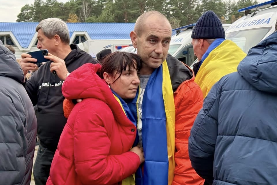 Карітас України та&nbsp;Карітас Чернігів зустріли евакуйованих жителів Олешок на&nbsp;кордоні з&nbsp;Білоруссю