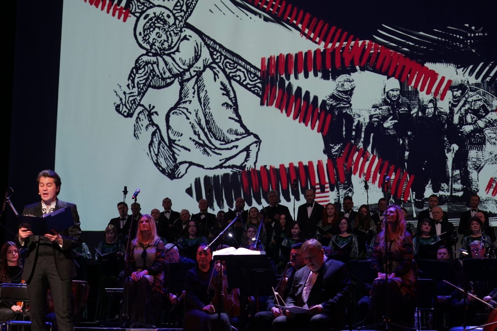 У Львівській опері відбувся мистецький вечір до&nbsp;четвертої річниці повномасштабної війни