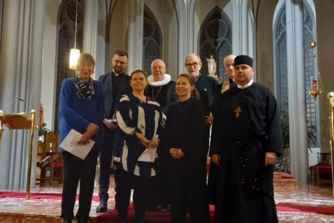 Українці в Ісландії помолилися за єдність християн