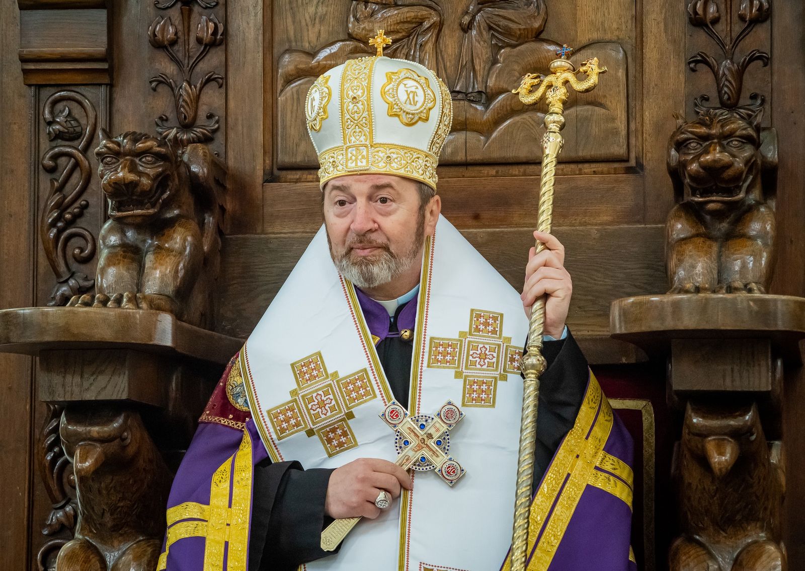 Владика Андрій Хім’як представив УГКЦ на інтронізації Глави Румунської Греко-Католицької Церкви Владика Андрій Хім’як представив УГКЦ на інтронізації Глави Румунської Греко-Католицької Церкви