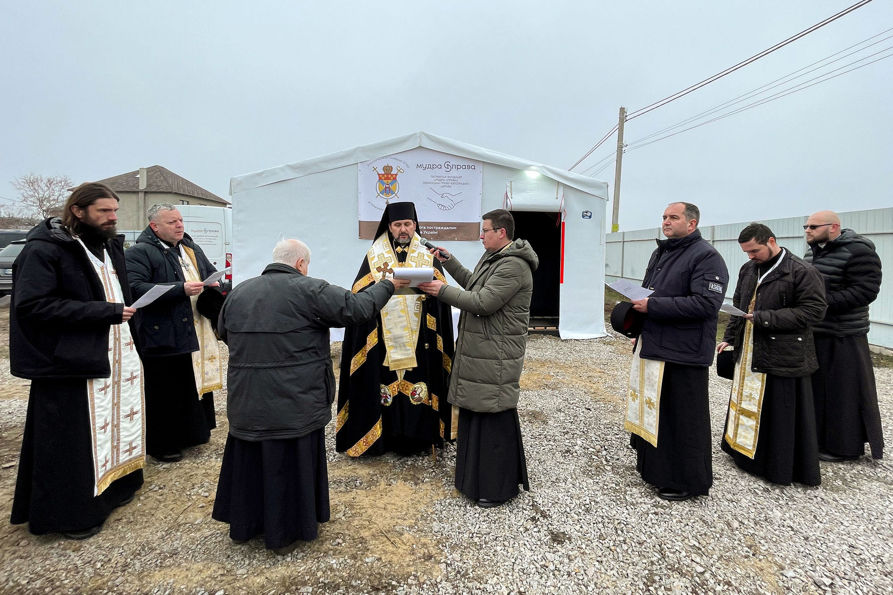 “God will be destroying the plans of the enemy until Ukraine wins,” — Bishop Mykhailo Bubniy at the consecration of the Point of Invincibility in Odesa