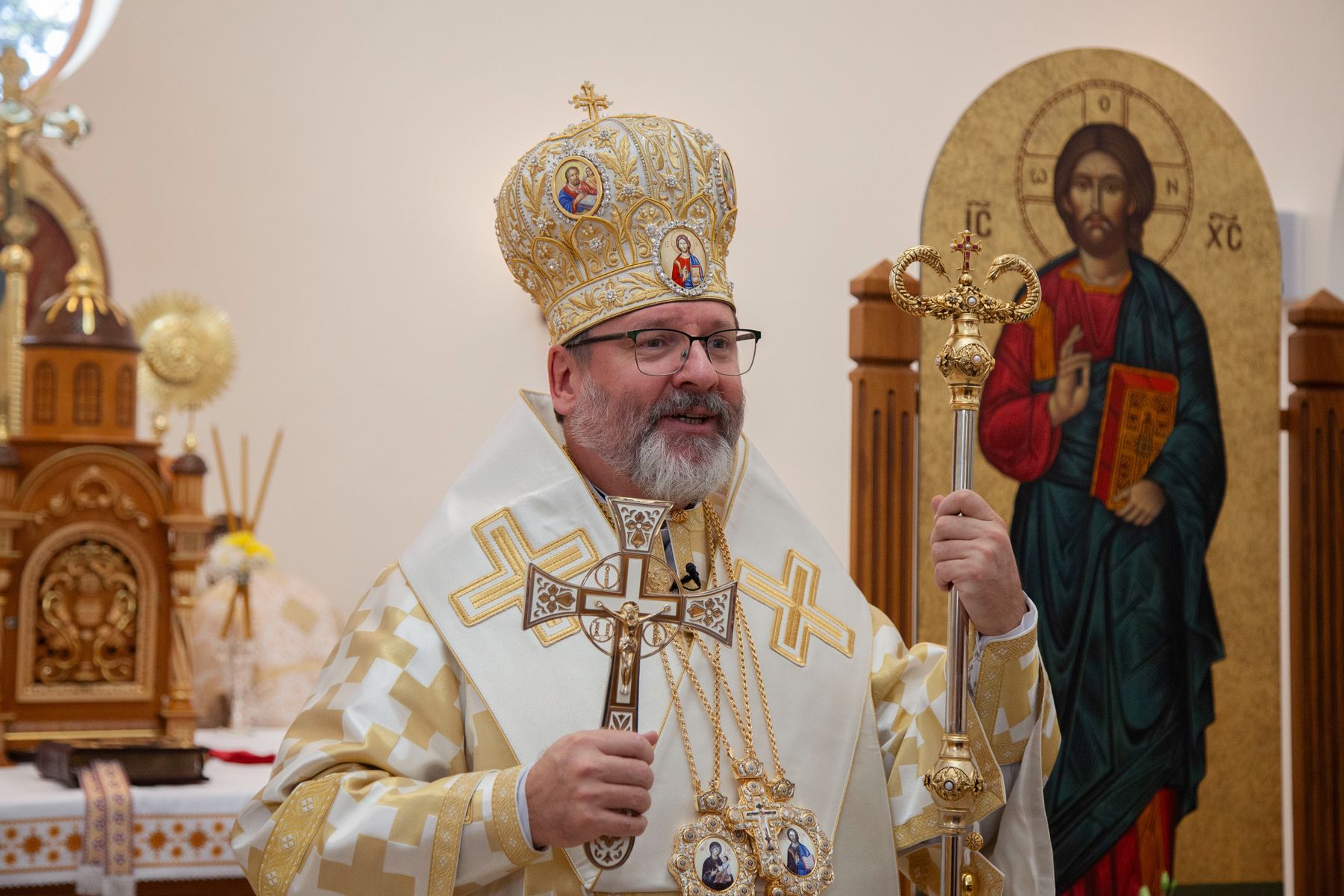 Проповідь Блаженнішого Святослава в неділю після Воздвиження та в день освячення храму Преображення Господнього в м. Кам’янське
