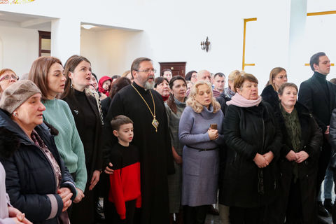 His Beatitude Sviatoslav met with the families of the prisoners and the missing persons