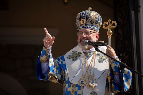 Проповідь Блаженнішого Святослава у свято Успіння Пресвятої Богородиці в Уневі