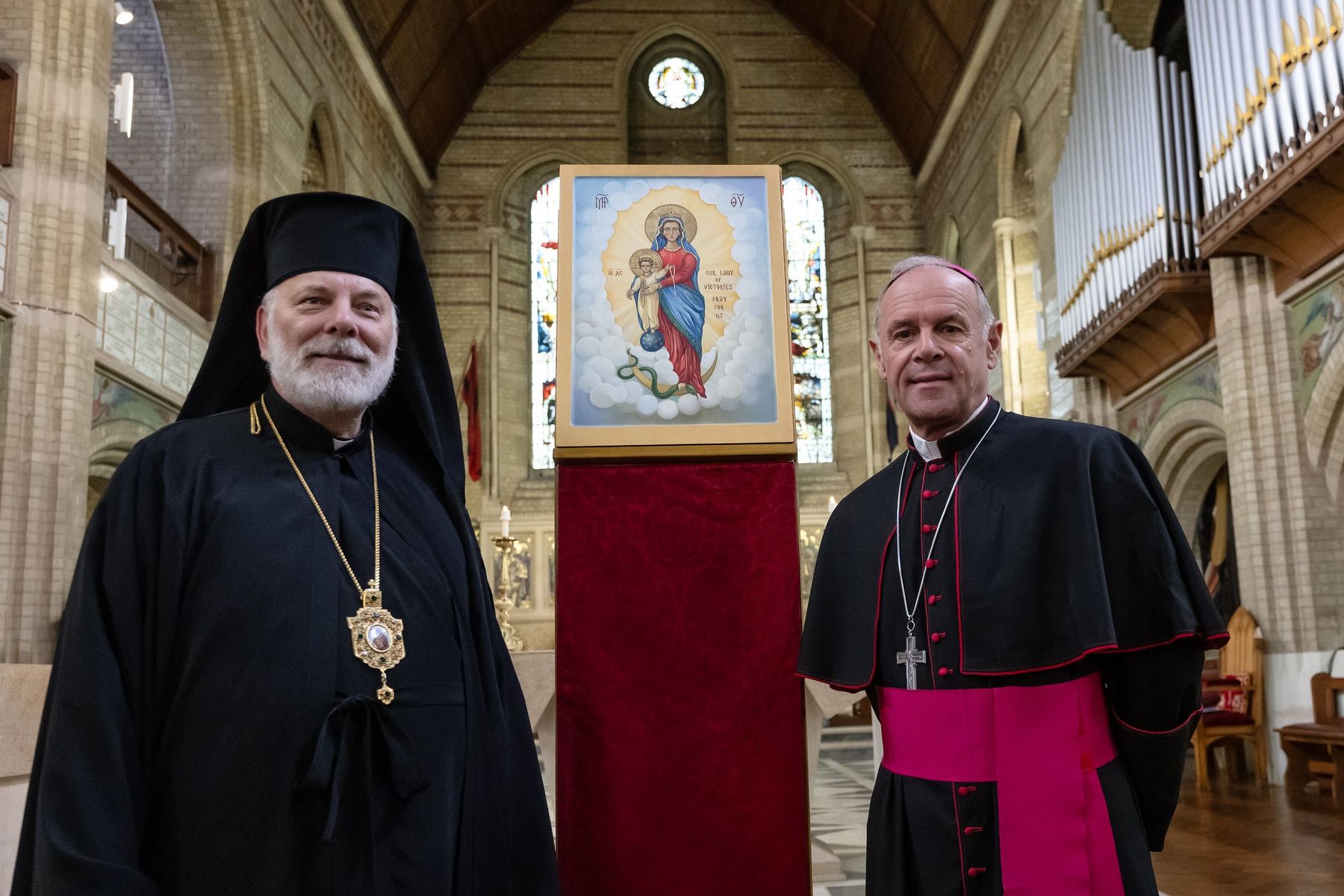 У Великій Британії благословили українську ікону для британських військових