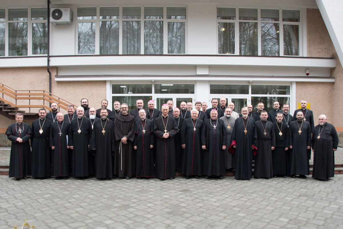 У Брюховичах розпочалася щорічна осіння зустріч греко-католицьких та римо-католицьких єпископів України