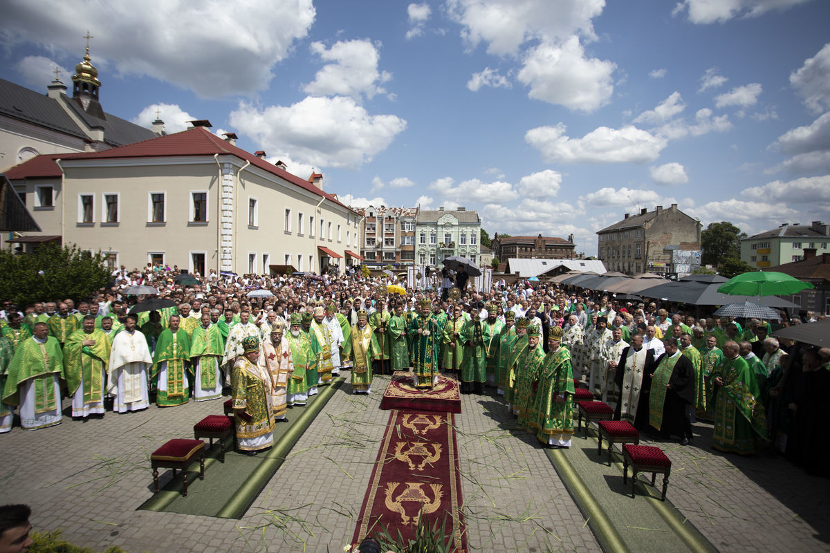 His Beatitude Sviatoslav in Drohobych: “The Lord God resurrected our Church to become the core and strength of Ukraine”