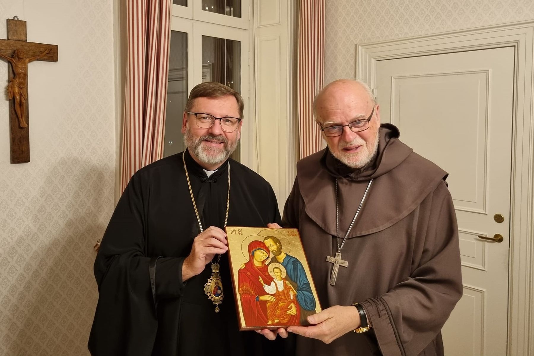 Head of UGCC Discusses Spiritual Guidance Development for Ukrainians in Sweden with Archbishop of Stockholm