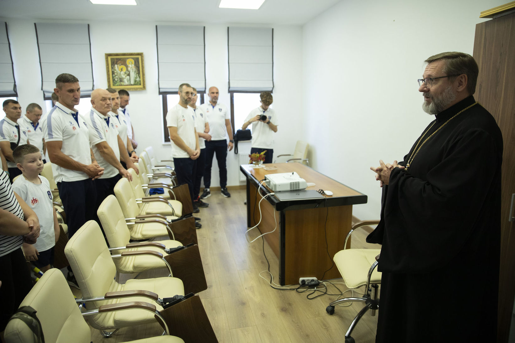 За загиблих захисників і захисниць України Глава УГКЦ помолився з їхніми побратимами