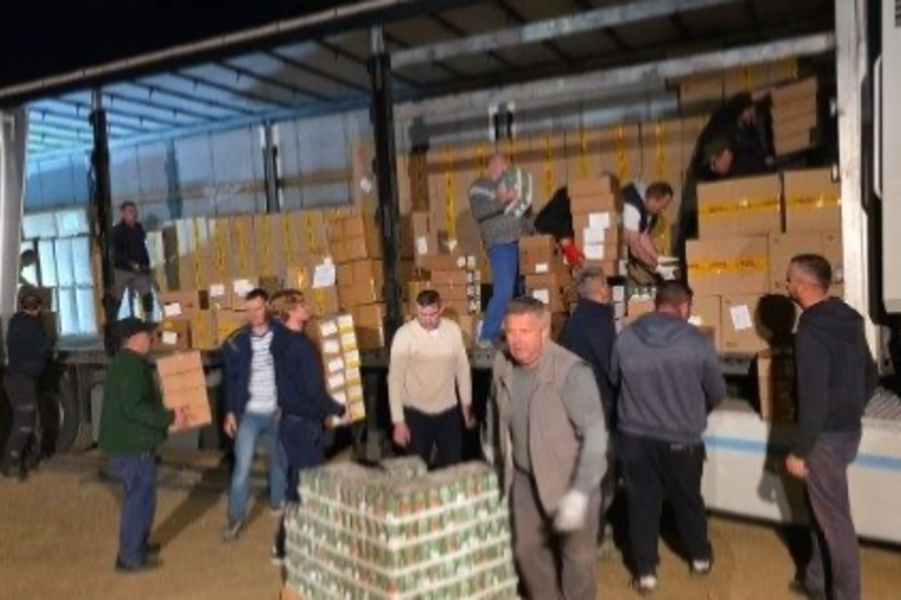 До Харкова прибув вантаж гуманітарної допомоги від Папи Римського