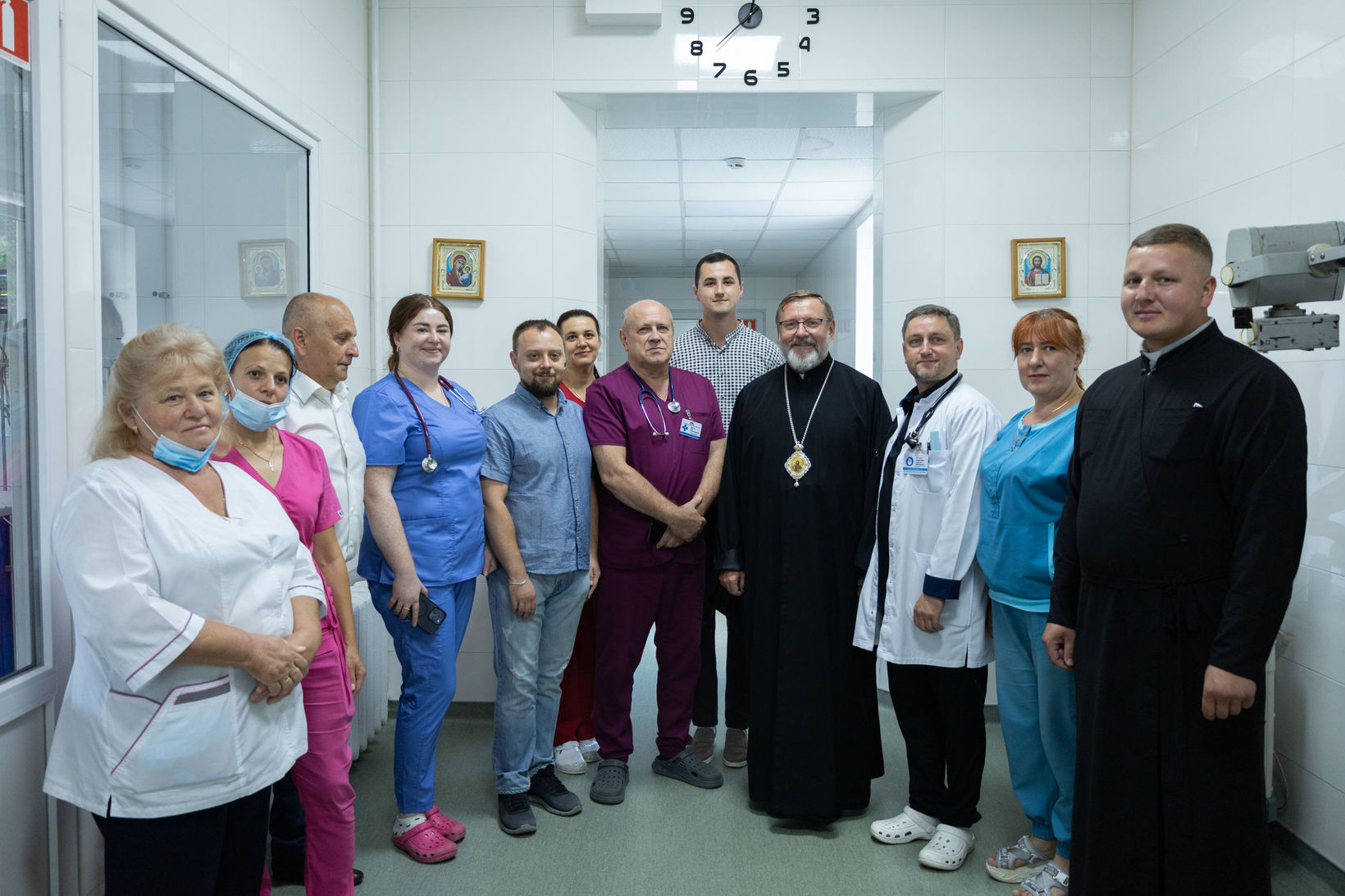 &laquo;Тут лікують не&nbsp;лише тіло, а&nbsp;й&nbsp;повертають надію&raquo;: Глава УГКЦ у&nbsp;Івано-Франківській обласній дитячій лікарні