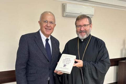 «Голос нашої Церкви важливий для більшості українців», — Блаженніший Святослав подякував Лицарям Колумба за підтримку ініціатив УГКЦ