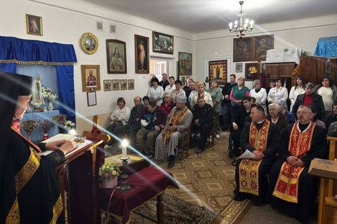 У центральній міській лікарні Чорткова відбувся міжконфесійний молебень до святого Володимира