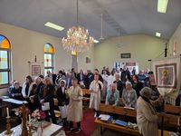 Владика Микола Бичок відвідав український храм у Нортемі з нагоди 50-річчя його освячення