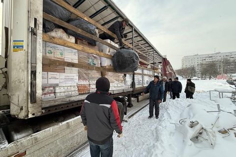 Гуманітарний вантаж з Італії доставили до Харкова