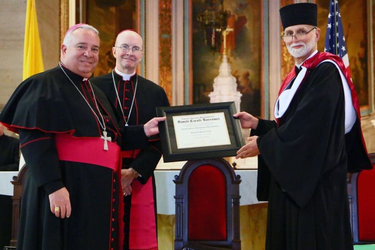 Митрополит Борис Ґудзяк отримав ступінь почесного доктора семінарії святого Карла Борромео