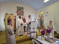 Владика Микола Бичок відвідав український храм у Нортемі з нагоди 50-річчя його освячення